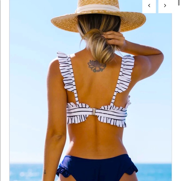 Beachsissi striped bikini top - Picture 2 of 3